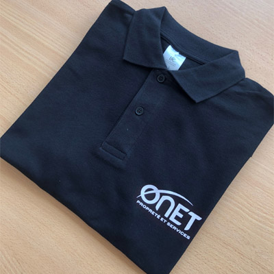 Polo personnalisé en serigraphie